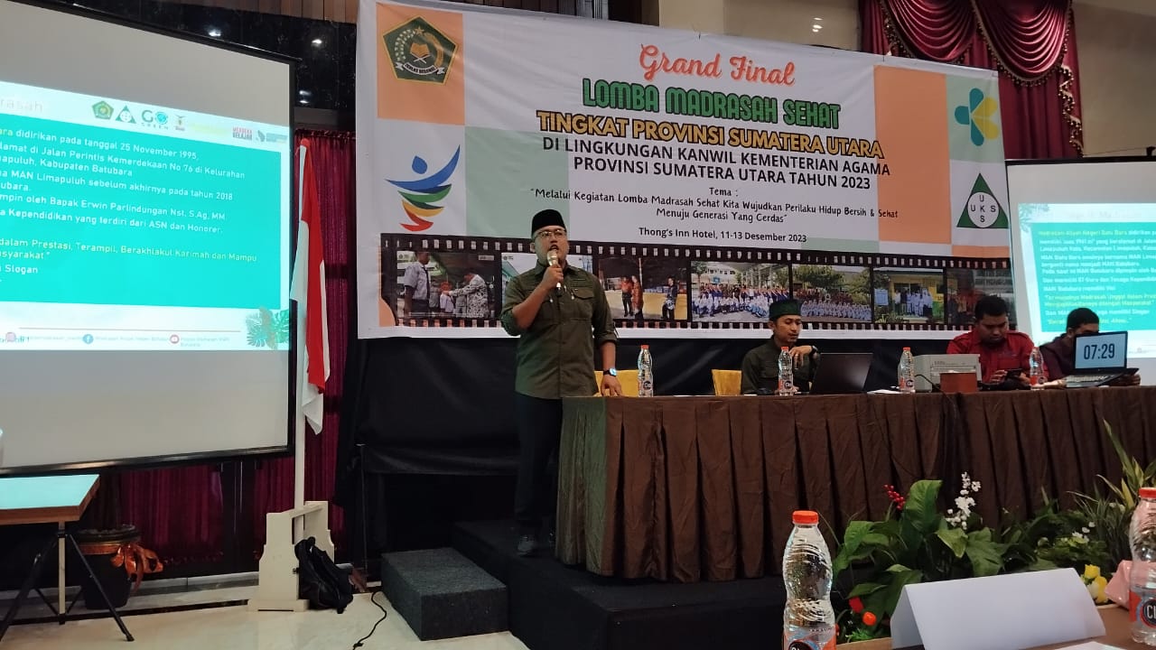 Masuk Nominasi Madrasah Sehat, MAN Batubara Optimis Raih Hasil yang Terbaik