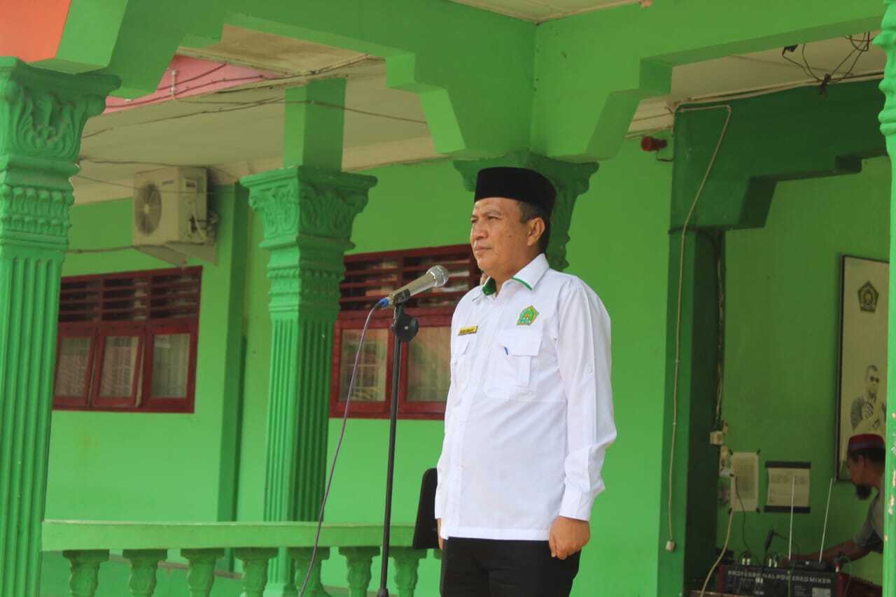 MAN Batubara Jadi Tuan Rumah Upacara Gabungan Penghormatan Bendera Merah Putih dan Doa