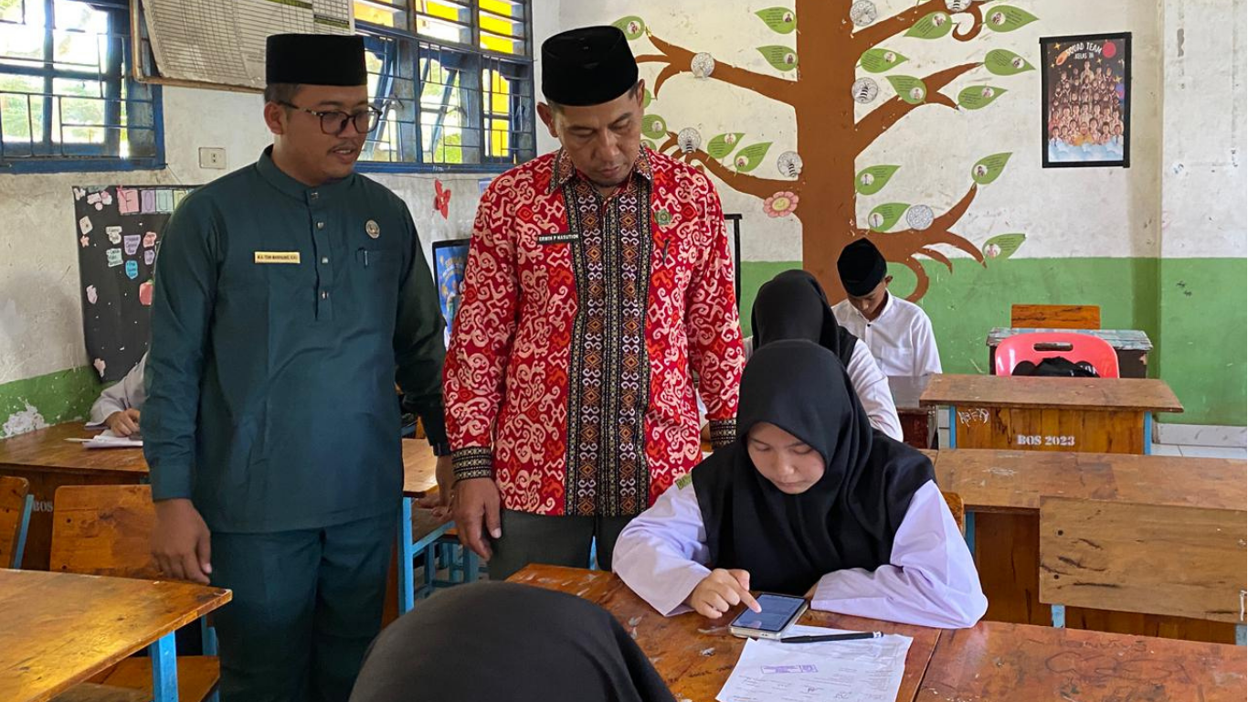 Calon Murid Baru Ikuti Ujian Akademik, Jadi Tahap Penentuan Menuju Gerbang MAN Batubara